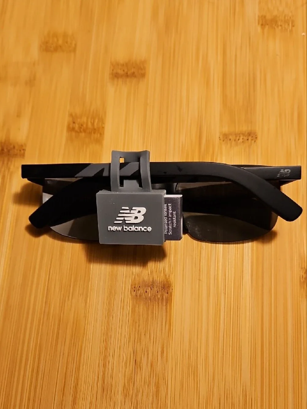 New Balance Black Men's Polarized Sunglasses NWT BLACK & GREY